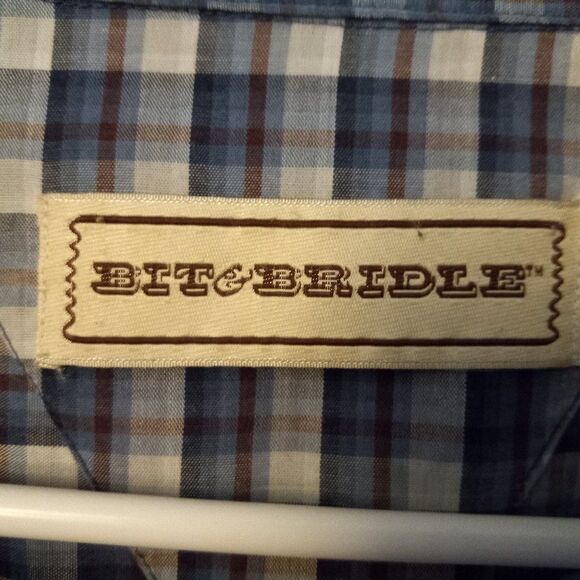 Bit & Bridle Men's 2XT Short Sleeve Button Down Shirt - Picture 3 of 8